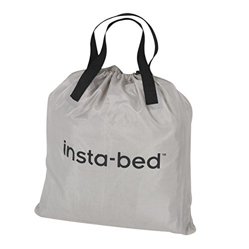 Insta-Bed Raised Queen Air Mattress with NeverFlat Pump – 45.7cm Inflatable Bed with Built-in Pump for Restful Sleep