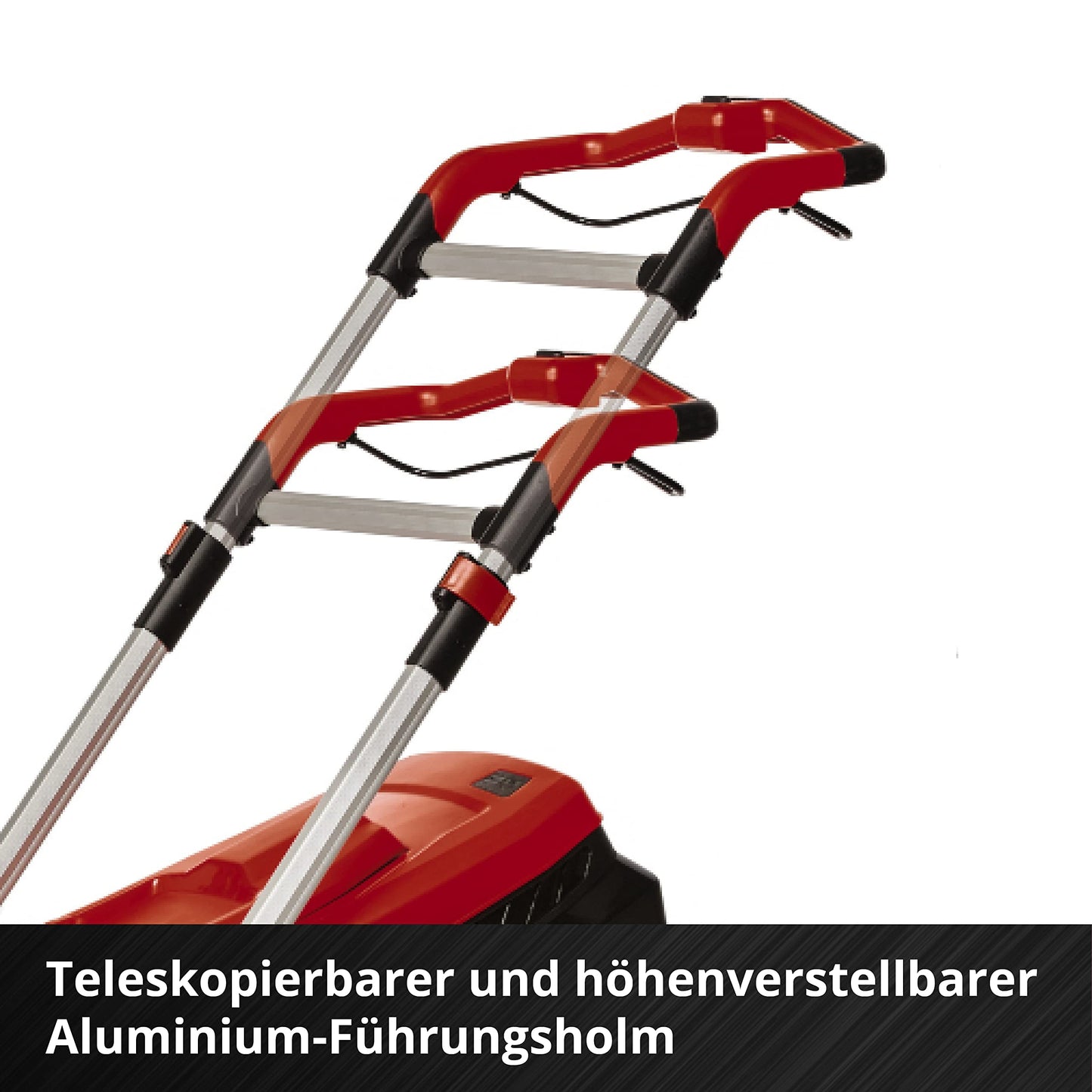 Einhell Akku-Rasenmäher RASARRO 36/38 Kit Power X-Change (36 V, 38 cm Schnittbreite, 450 m², Brushless, Mulchfunktion, 45L Fangkorb, inkl. 2x 4,0 Ah Akkus + Twincharger)