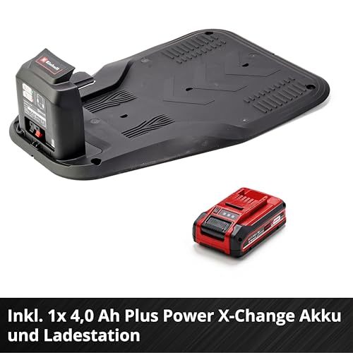 Einhell Mähroboter FREELEXO CAM PLUS 600 Power X-Change (18 V, Kamera statt Begrenzungsdraht, für 600 m², WiFi, Brushless, bis 25 % Steigung, inkl. 4,0 Ah Plus Akku)