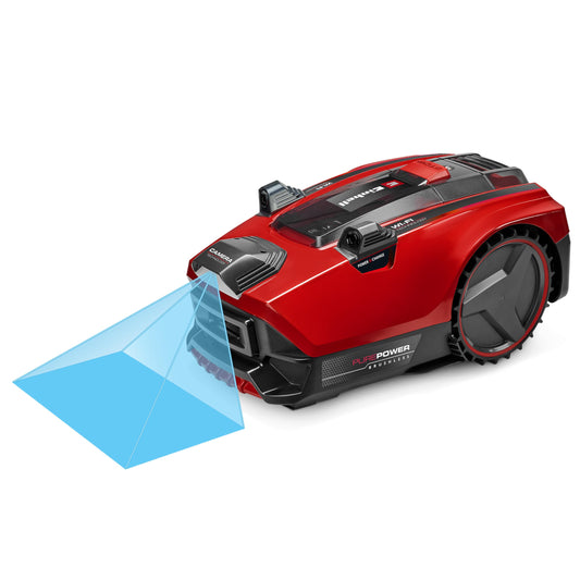Einhell Mähroboter FREELEXO CAM PLUS 600 Power X-Change (18 V, Kamera statt Begrenzungsdraht, für 600 m², WiFi, Brushless, bis 25 % Steigung, inkl. 4,0 Ah Plus Akku)